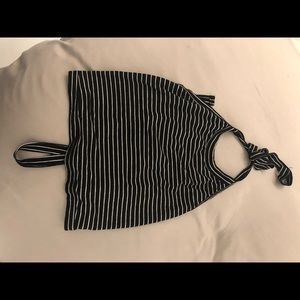 Halter crop top